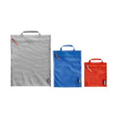 MESH POCKET SET - ENSEMBLE 3 POCHETTES POUR BAGAGE