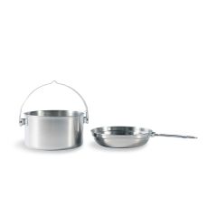KETTLE - Casserole avec poêle intégré Tatonka - 1.6L - Acier inox