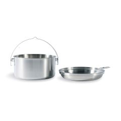 KETTLE - Casserole avec poêle intégré Tatonka - 4L - Acier inox