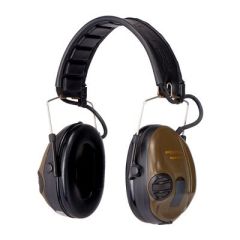 Casque anti-bruit 3M™ Peltor™ sporttac™ - Coquilles Vertes/Oranges